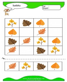 Sudoku Çocuk Bulmacaları